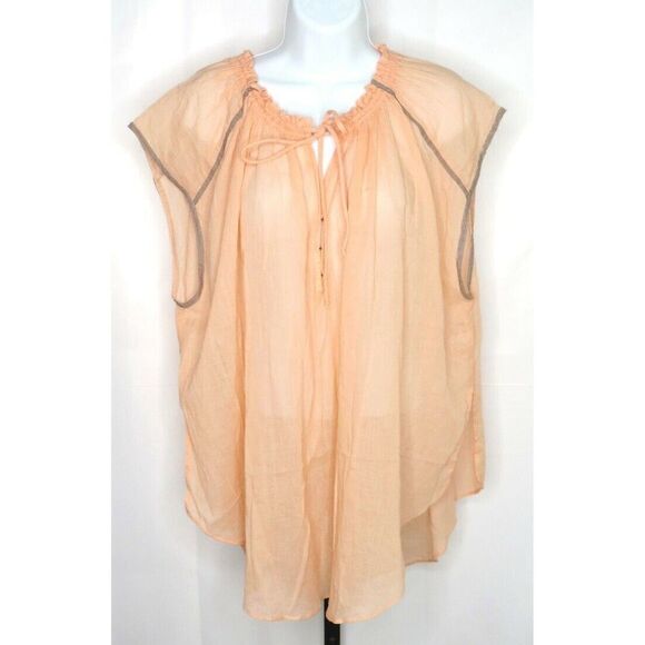 NWOT we the free people cotton sheer boho tunic - Picture 1 of 7